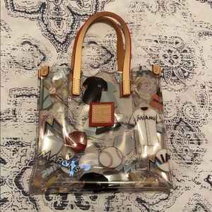 Dooney & Bourke clear bag Authentic Miami Marlins